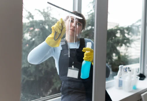Nettoyage de vitres intérieures et extérieures à Rosel